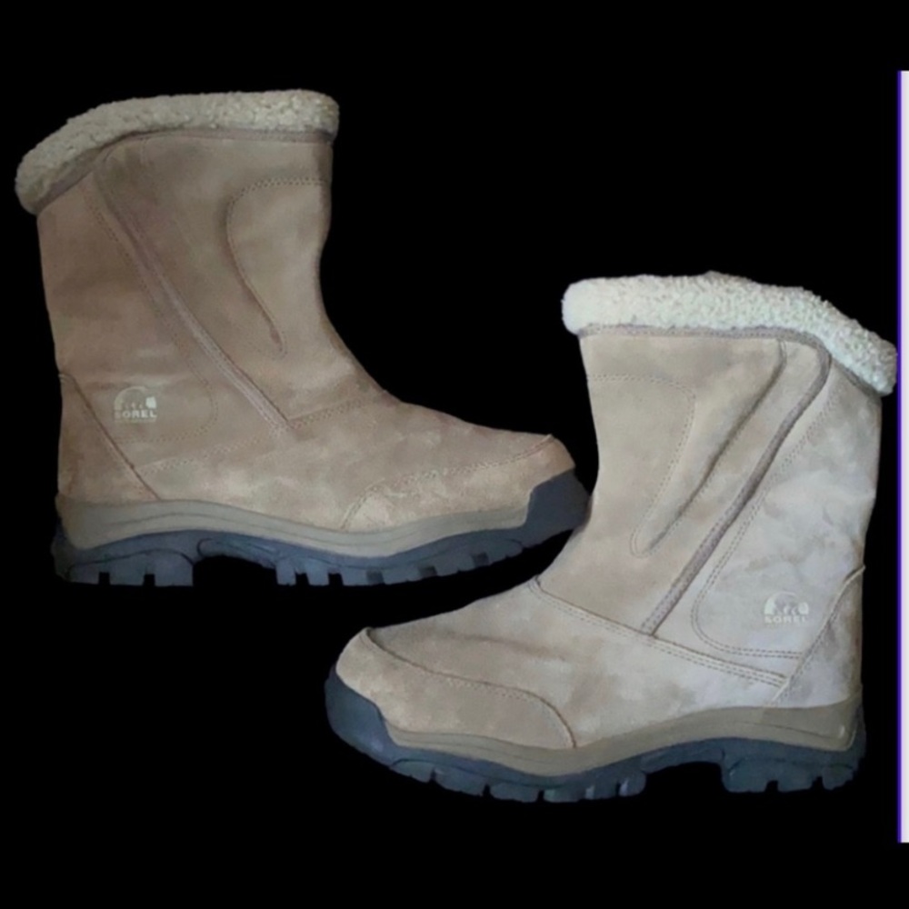 Sorel Waterfall Insulated Warm Winter Boots Size 10